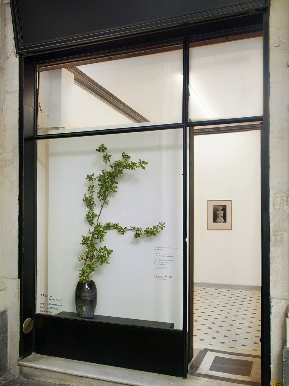 Liminal Ma 間, exhibition view, Villa Atrata Paris, 2025